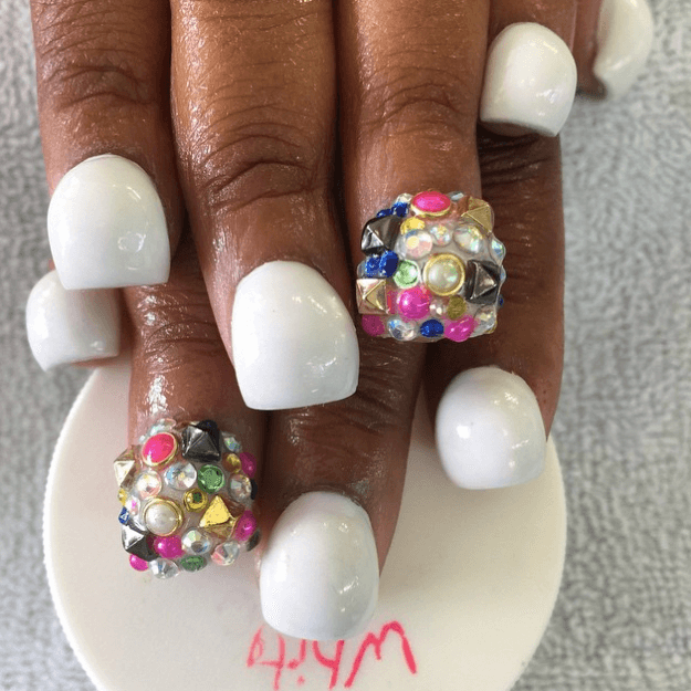 Bubble nails decoración de uñas con burbujas 3